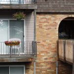 The balcony of one of Glenbrook's units