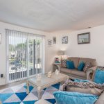 The living room of one of our model apartments